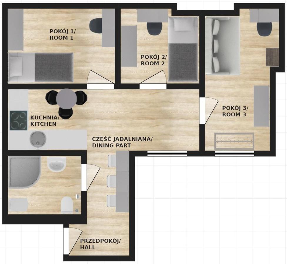 Urban Nest Apartments Bon 5 Krakkó Kültér fotó